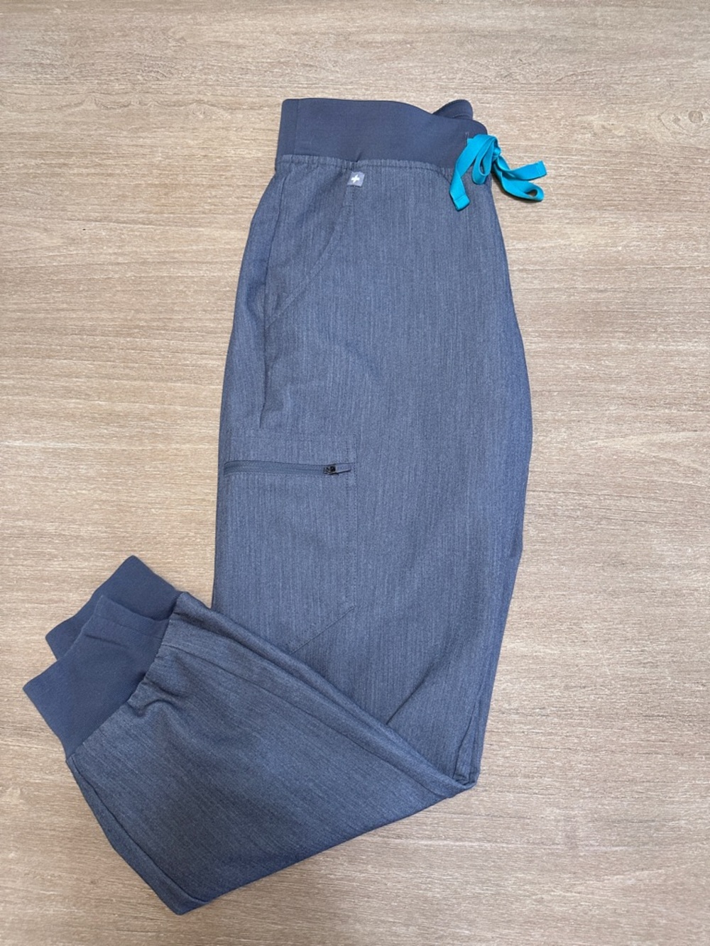 Figs Zamora Gray Technical Collection Scrub Pants